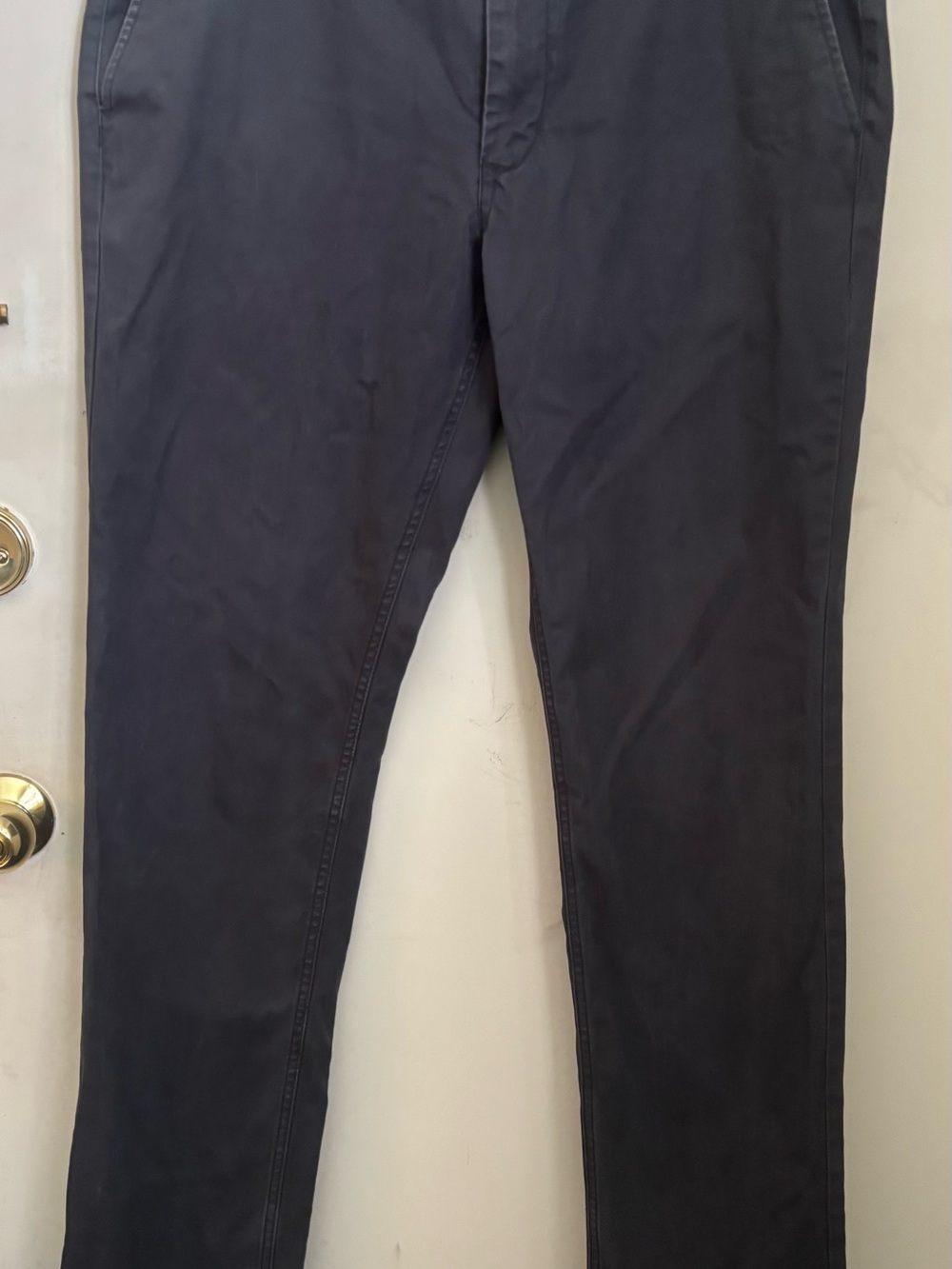 Bonobos Black and Purple Plaid Cotton Pants